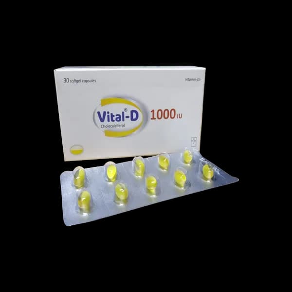 Vital-D 1000 IU Capsule/1 pes
