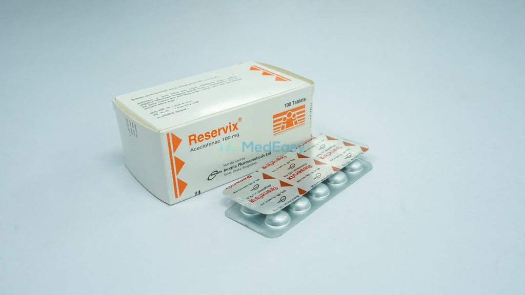 Reservix 100 mg Tablet