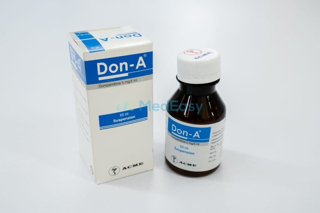 Don-A60 ml Oral Suspension Domperidone Maleate