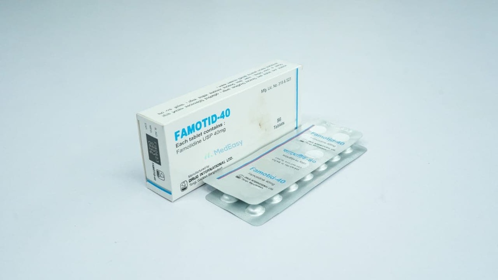 Famotid 40 mg Tablet
