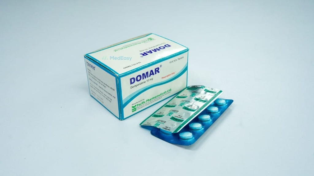 Domar10 mg Tablet Domperidone Maleate