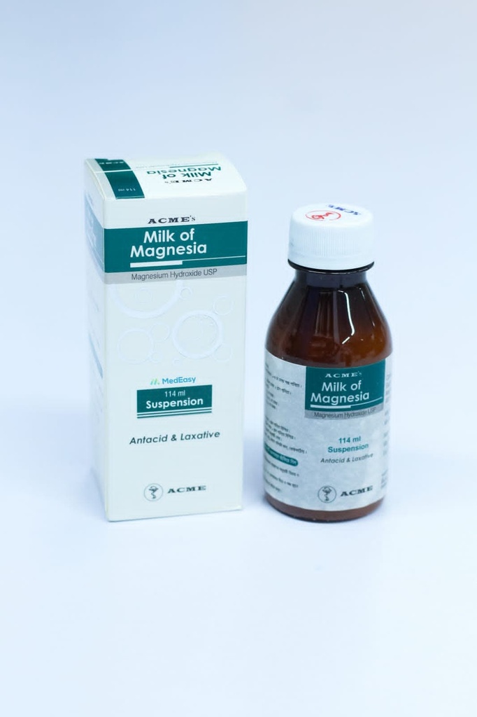 Milk Of Magnesia114 ml Oral Suspension Magnesium Hydroxide