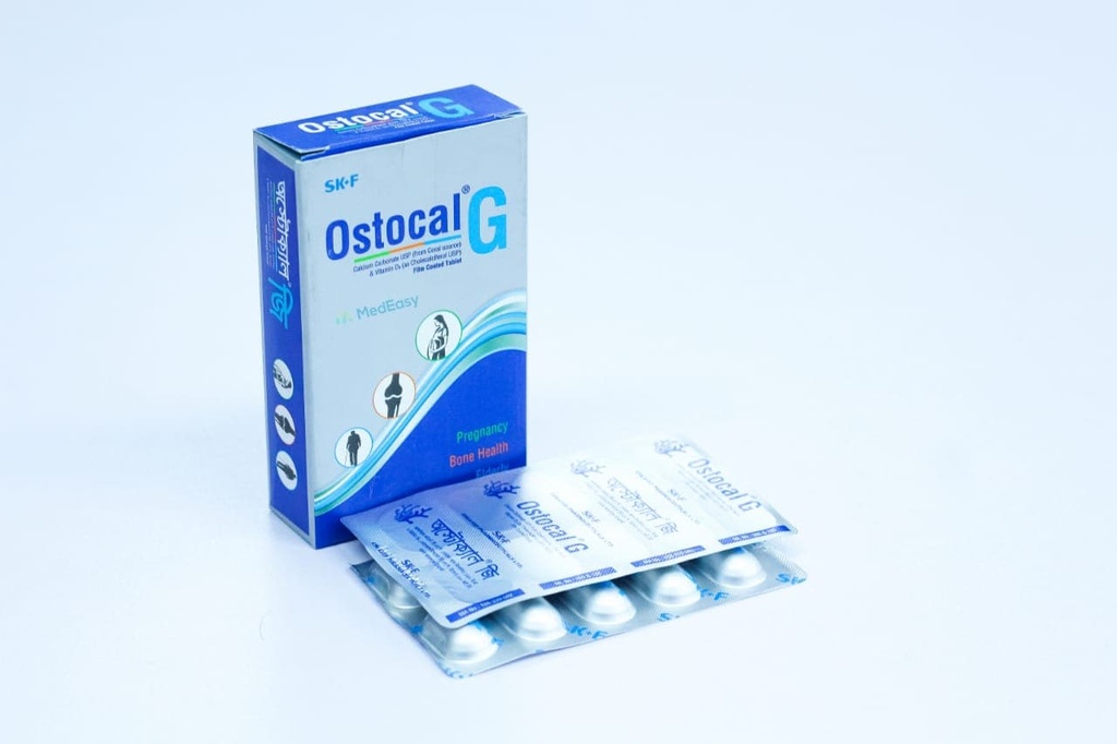 Ostocal G Tablet Calcium Carbonate [Coral source] + Vitamin D3