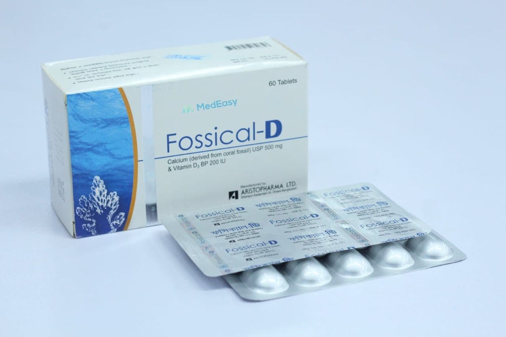 Fossical-D Tablet Calcium Carbonate [Coral source] + Vitamin D3