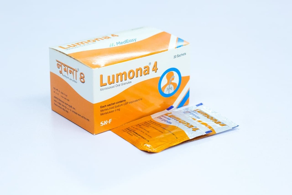 Lumona 4Sachet Oral Powder Montelukast