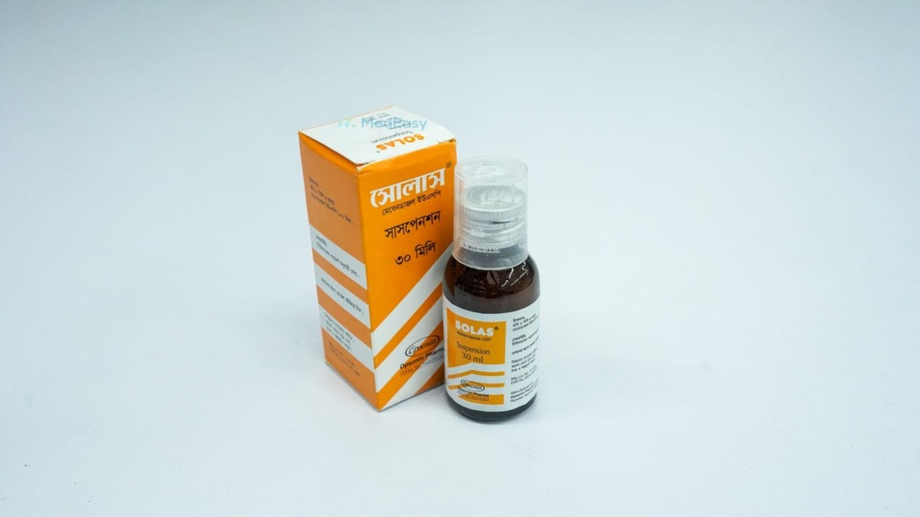 Solas30 ml Syrup Mebendazole