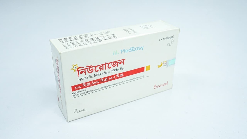 Neuroxen Tablet Vitamin B1 + B6 + B12