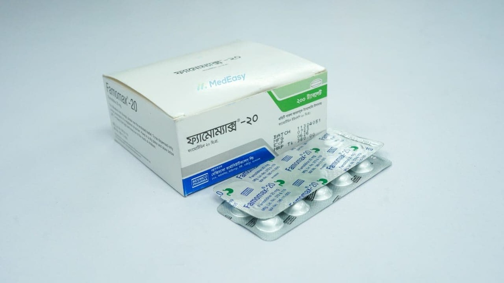 Famomax20 mg Tablet Famotidine