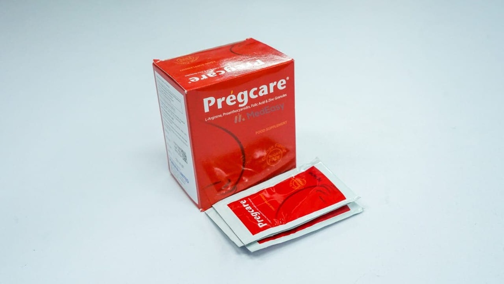 Pregcare5g Sachet Food Supplement L-Arginine, Proanthocyanidin, Folic Acid