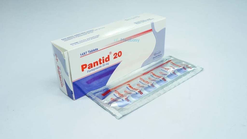 Pantid 20 mg Tablet
