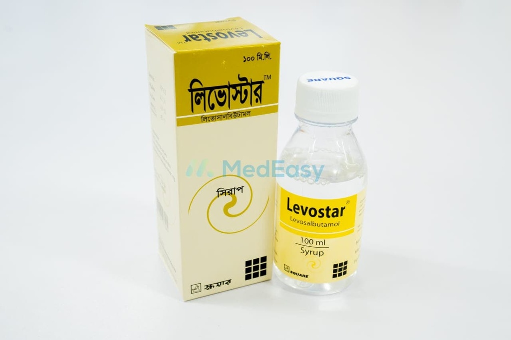 Levostar100 ml Syrup Levosalbutamol