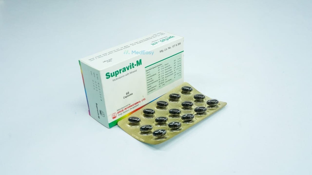 Supravit-M Capsule Multivitamin & Multimineral