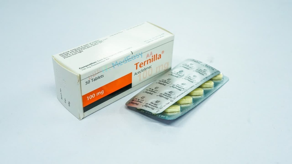 Ternilla100 mg Tablet Aceclofenac
