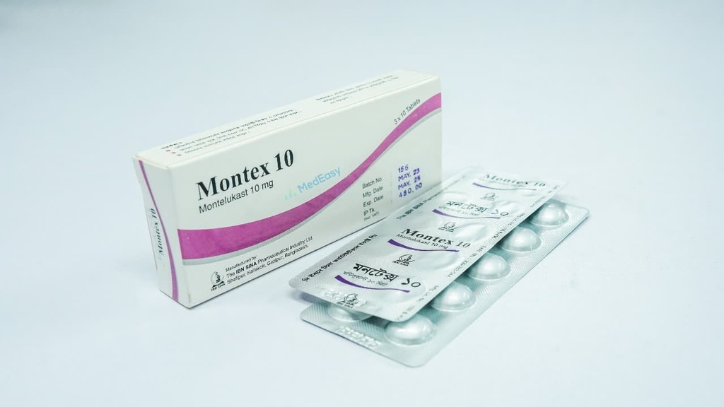 Montex10 mg Tablet Montelukast