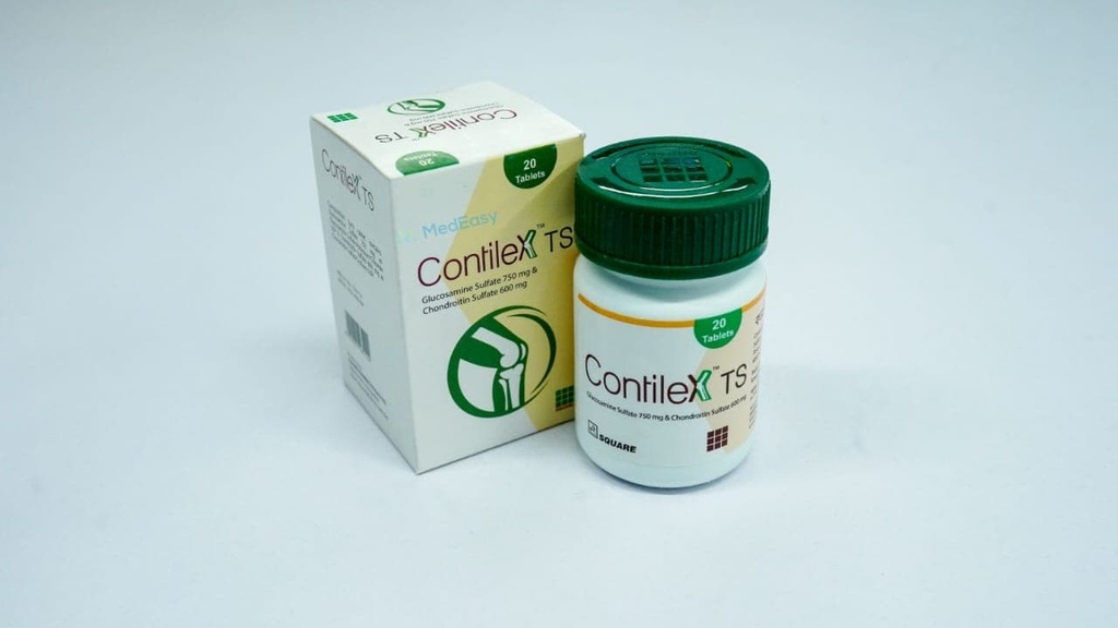 Contilex TS Tablet Glucosamine Sulphate + Diacerein