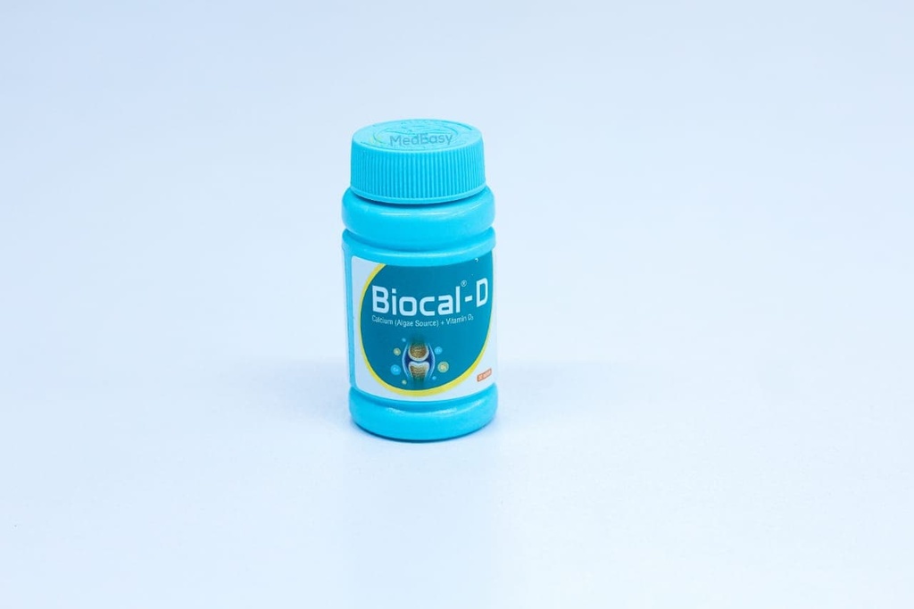 Biocal-D Tablet Calcium Carbonate [Elemental] + Vitamin D3