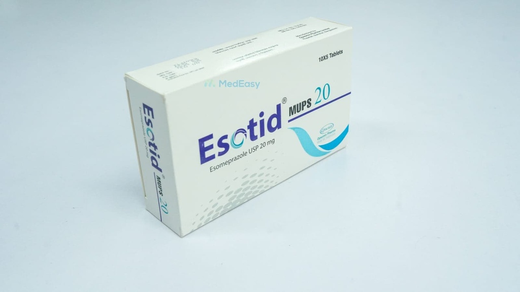 Esotid Mups 20 mg Tablet