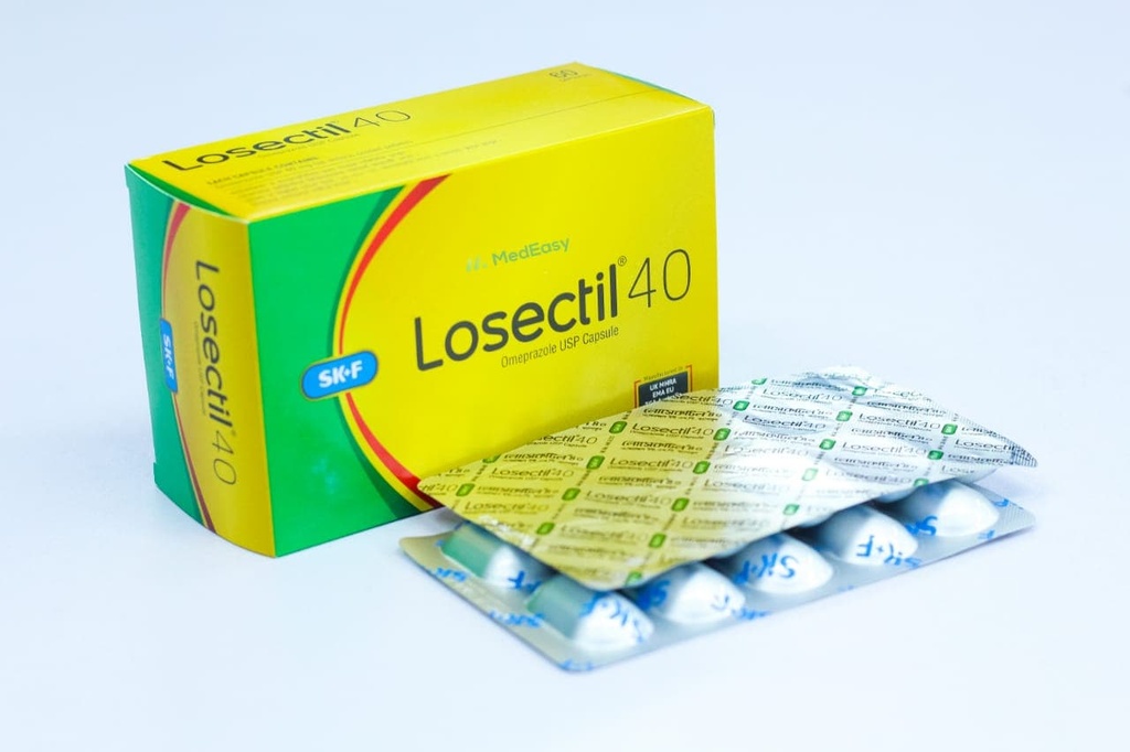 Losectil40 mg Capsule Omeprazole