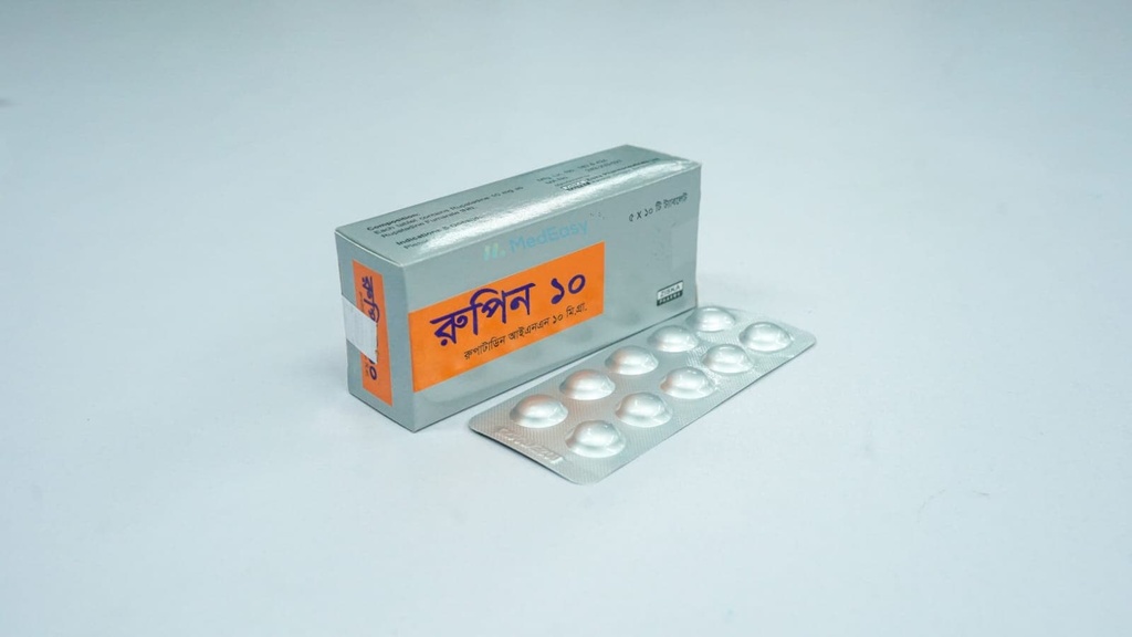 Rupin10 mg Tablet Rupatadine Fumarate
