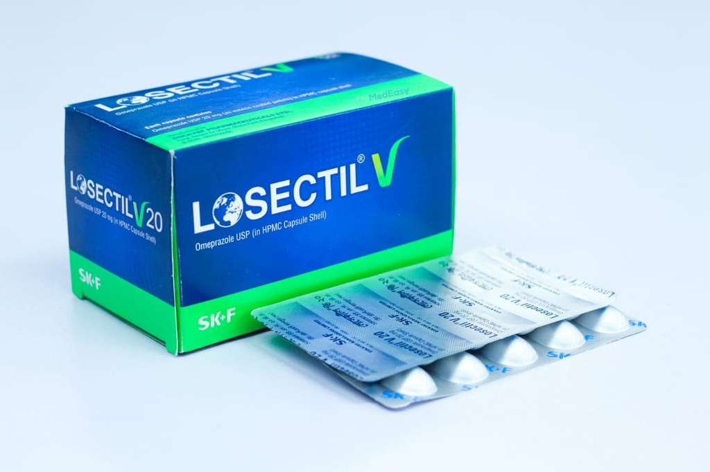 Losectil V20 mg Capsule Omeprazole