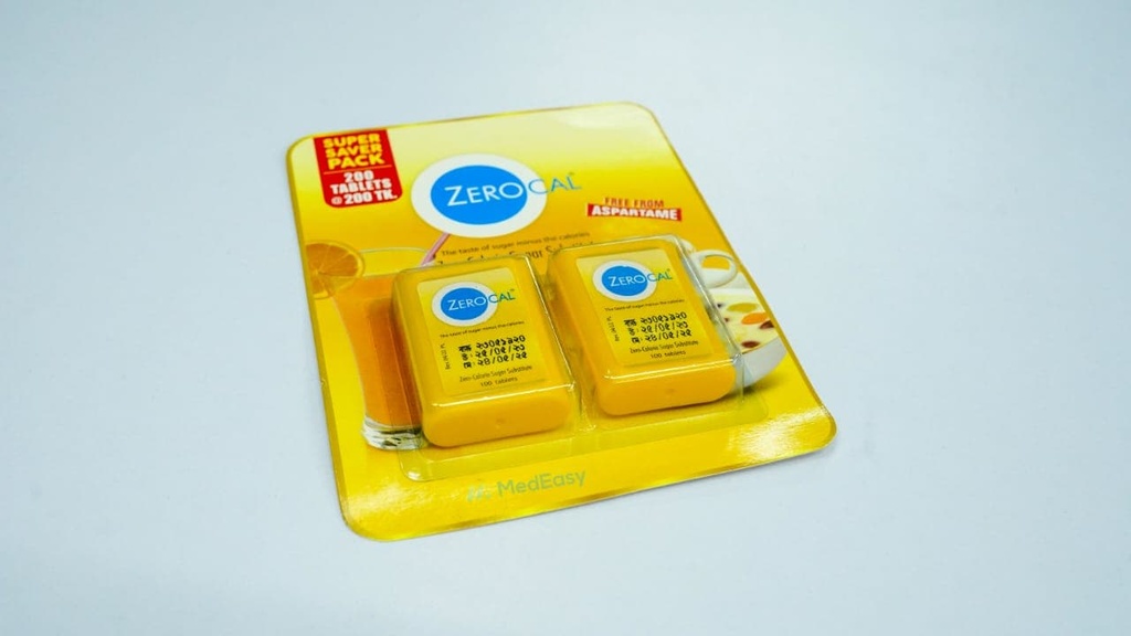 Zerocal200 Tablets Tablet Zero Calories Sugar Substitute