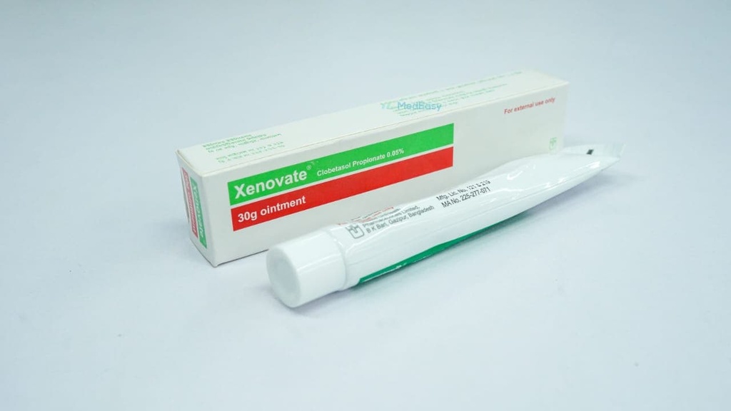 Xenovate0.05% Ointment Clobetasol Propionate [Topical Preparation]