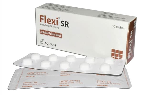 Flexi SR200 mg Tablet Aceclofenac