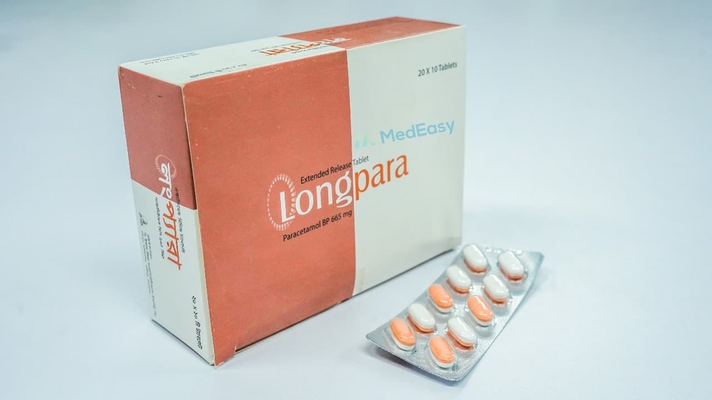 Longpara665 mg Tablet Paracetamol