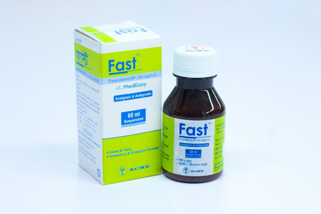 Fast60 ml Oral Suspension Paracetamol