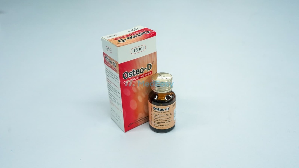 Osteo-D15 ml Pediatric Drops Colecalciferol [Vitamin D3]