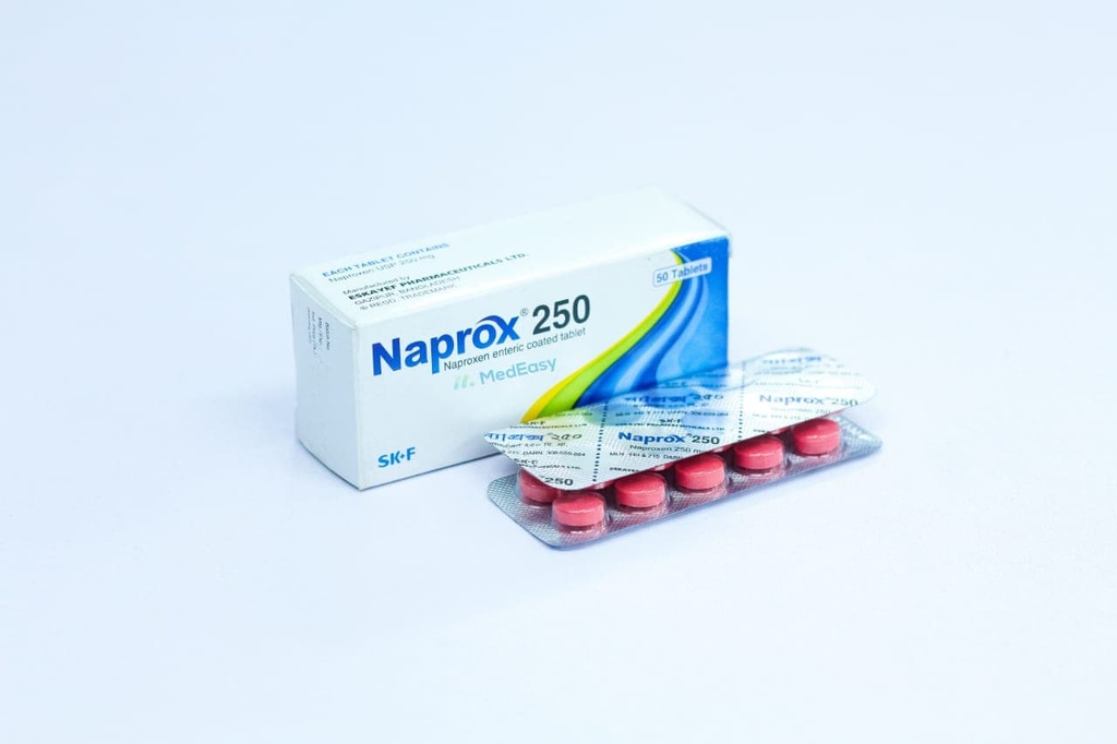 Naprox Plus500 mg+20 mg Tablet Naproxen Sodium + Esomeprazole