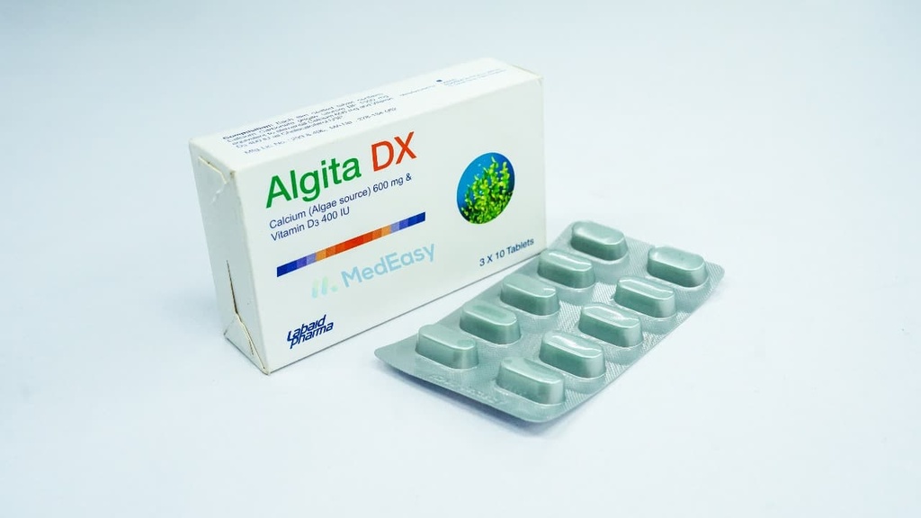 Algita DX Tablet Calcium Carbonate [Algae source] + Vitamin D3