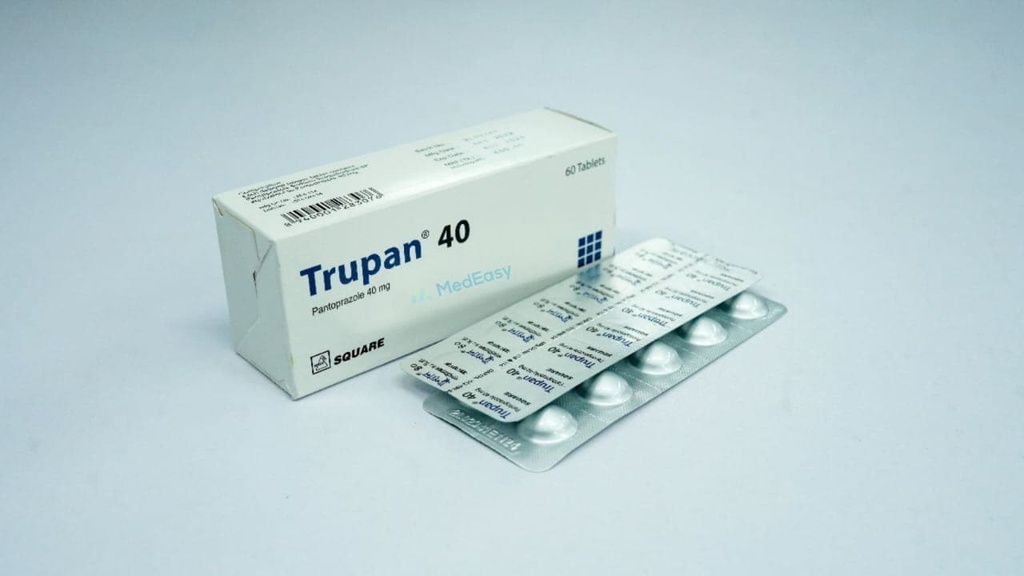 Trupan40 mg Tablet Pantoprazole