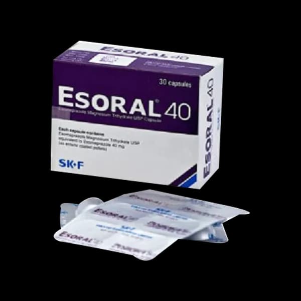 Esoral40 mg Capsule Esomeprazole Magnesium Trihydrate