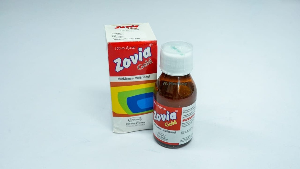Zovia Gold100 ml Syrup Multivitamin & Multimineral [A-Z syrup preparation]