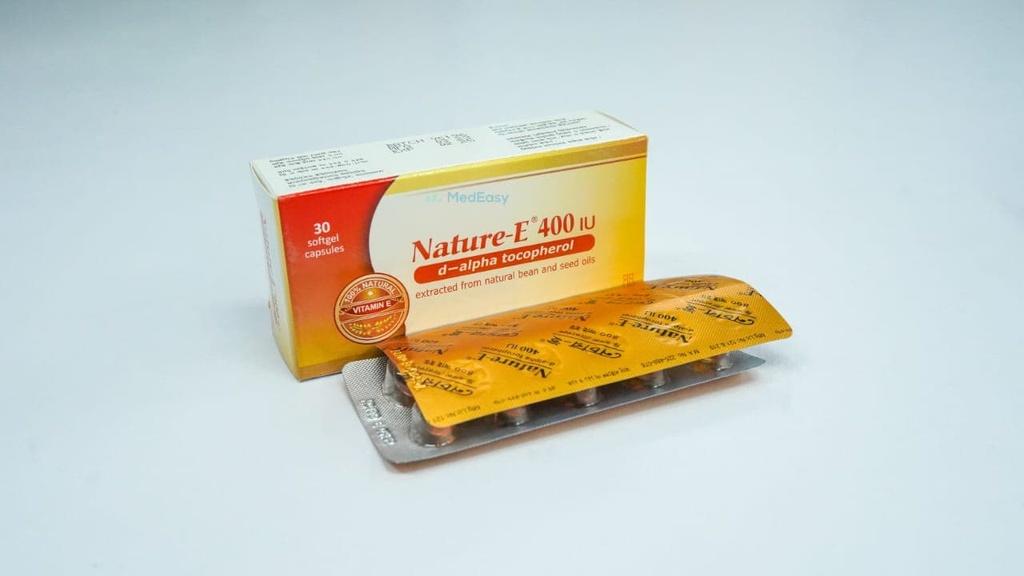 Nature-E400 IU Capsule Vitamin E [Alpha Tocopherol Acetate]