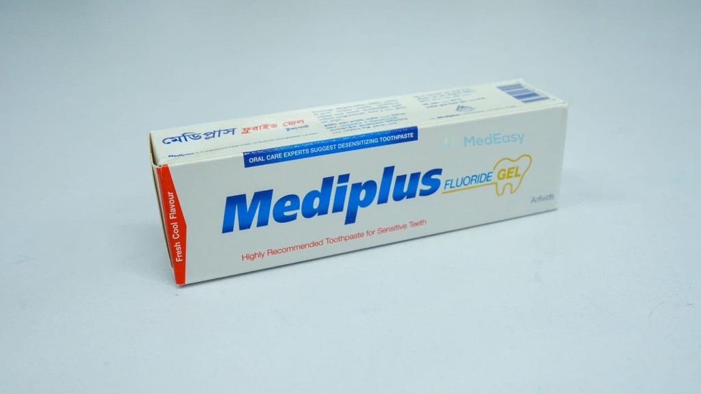 Mediplus Fluoride Gel100 gm Toothpaste Toothpaste
