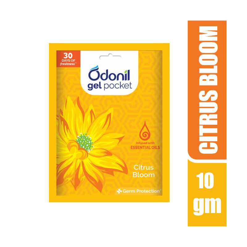 Odonil Gel Pocket Mix CITRUS BLOOM 10g Size: 10gm