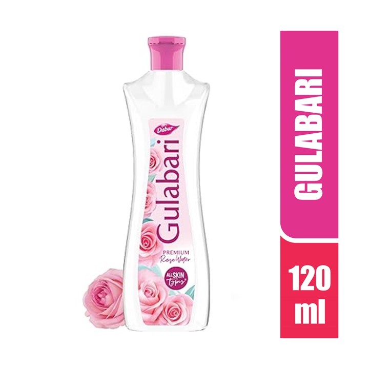 Dabur Gulabari Premium Rose Water Size: 120ml