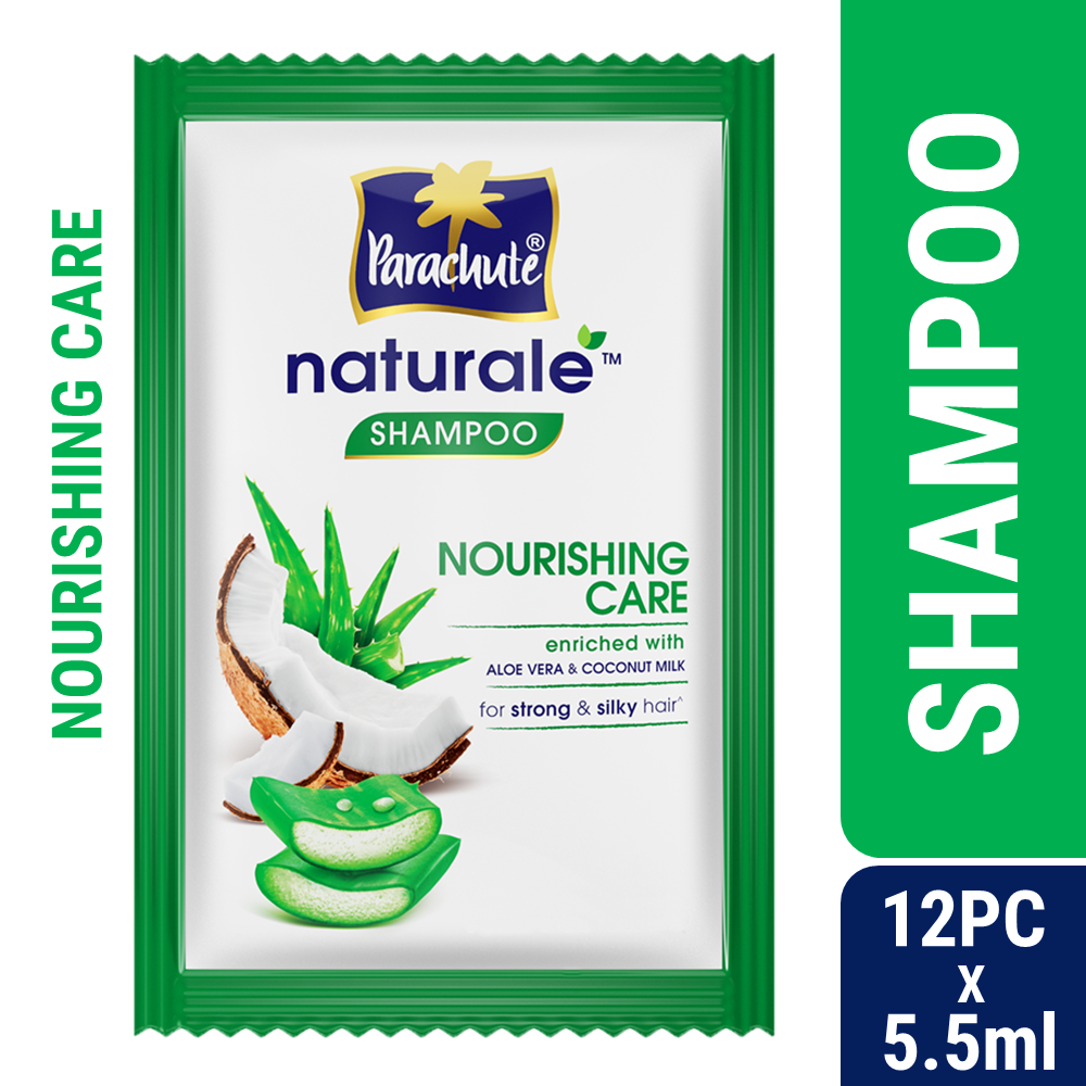 Parachute Naturale Nourishing Care Shampoo (6ml X 12 pcs)