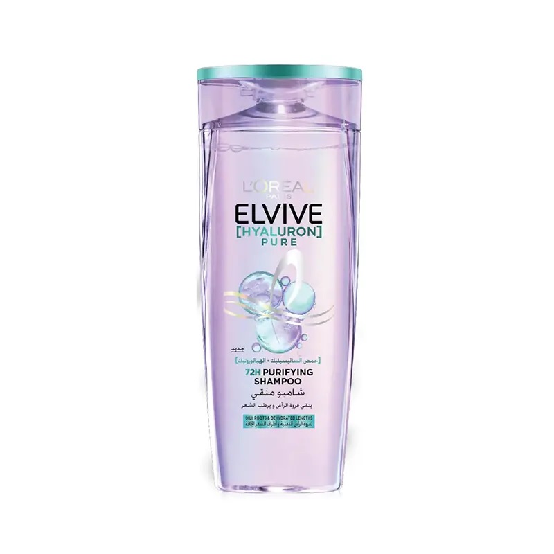 LOreal Paris Hyaluron Pure 72h Purifying Shampoo Size: 400ml