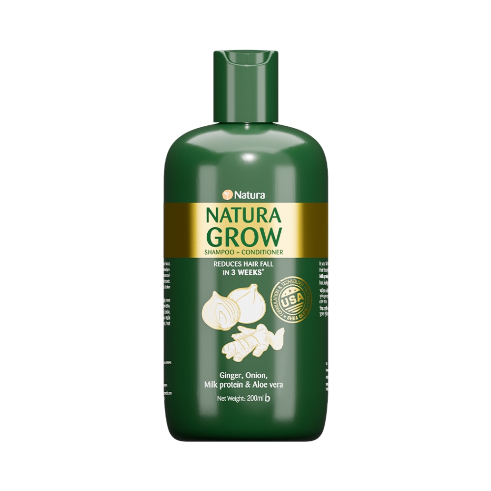 Natura Grow Shampoo + Conditioner 200ml Size: 200 ml