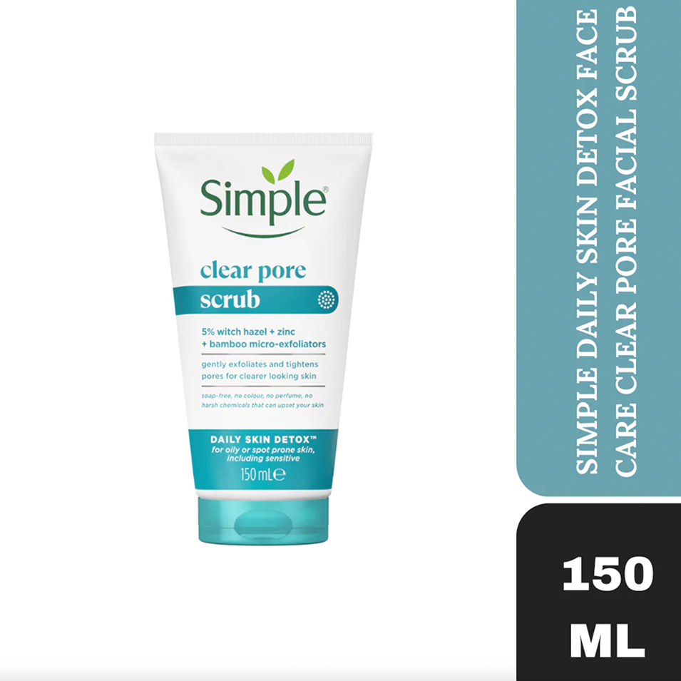 Simple Clear Pore Facial Scrub 150ml Size: 150ml
