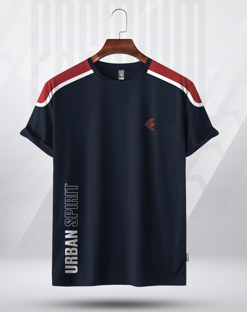 Mens Premium Sports Active Wear T-shirt - Skylark