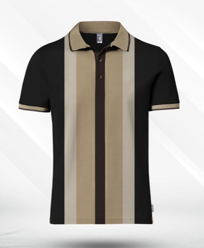 Single Jersey Knitted Cotton Polo