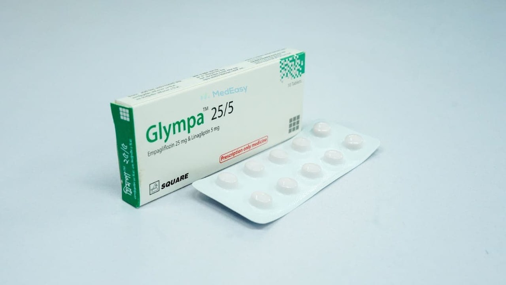 Glympa 25 mg+5 mg Tablet