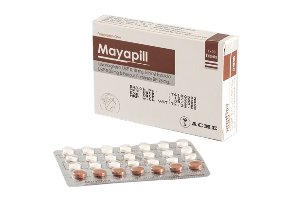 Mayapill 30 mcg+150 mcg+75 mg Pill