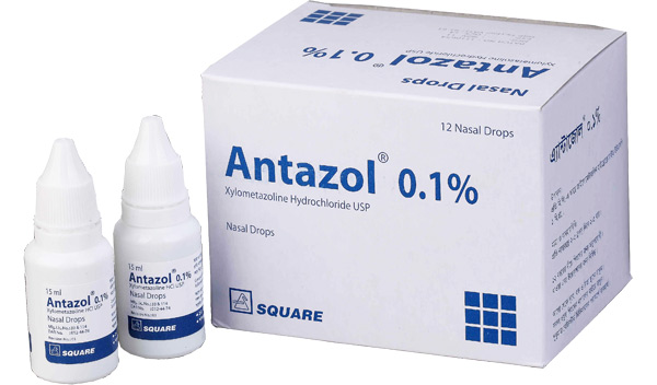 Antazol 0.1% nasal drop