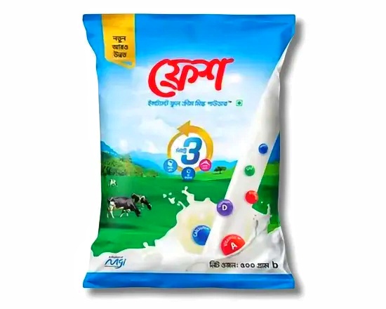 Fresh Instant Full Cream Milk Powder 500gm