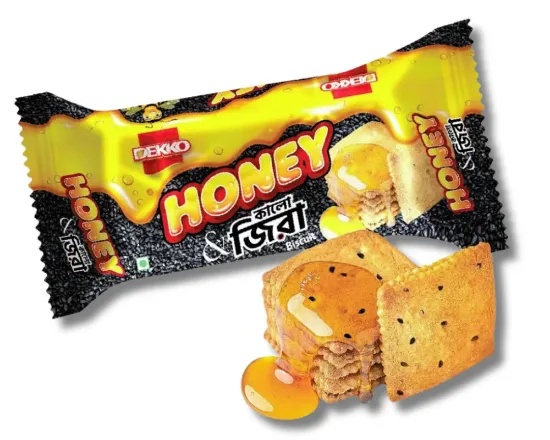 Dekko Honey & Kalo Zeera Biscuit 88(±)5gm